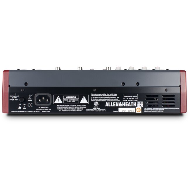 A&H - ZED-10 4 Mic/Line Inputs, 2 Stereo, USB
