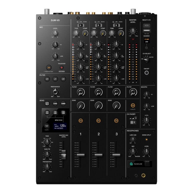 AlphaTheta - DJM-V5 - 3 Channel Mixer