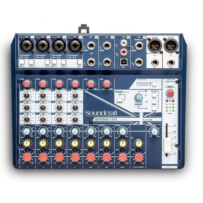 SOUNDCRAFT - NOTEPAD-12FX