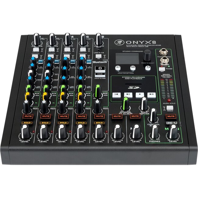 Mackie Onyx8 Analoge 8-kanaals USB Mengtafel