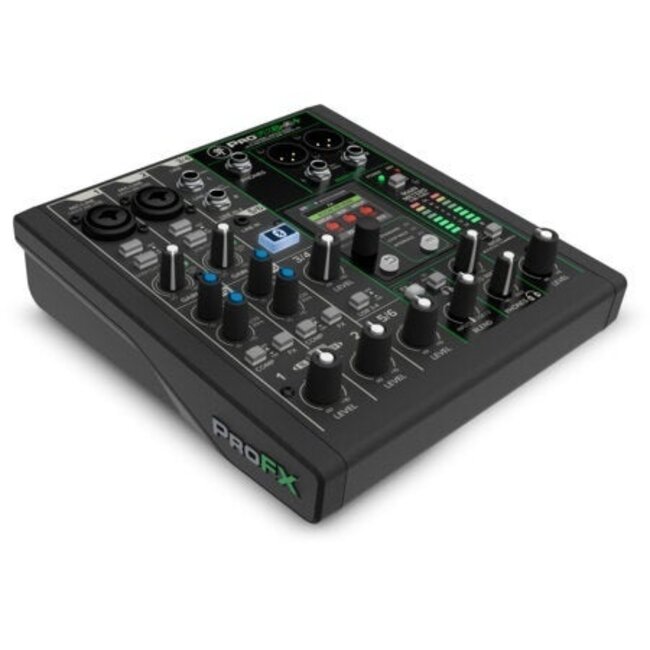 Mackie ProFX6v3+ 6-kanaals Analoge USB-C Mengtafel