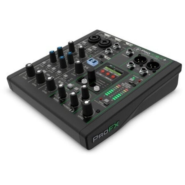 Mackie ProFX6v3+ 6-kanaals Analoge USB-C Mengtafel