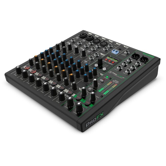 Mackie ProFX10v3+ 10-kanaals Analoge USB-C Mengtafel