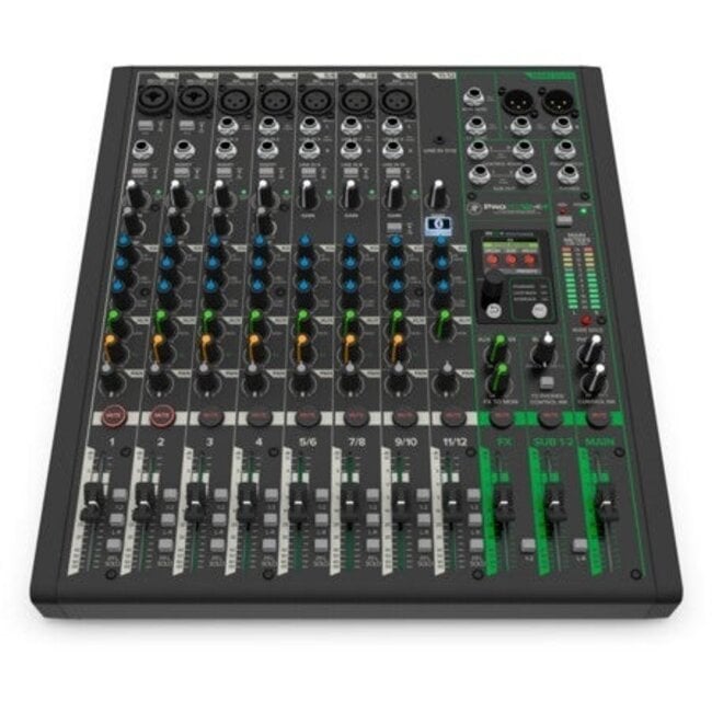 Mackie ProFX12v3+ 12-kanaals Analoge USB-C Mengtafel
