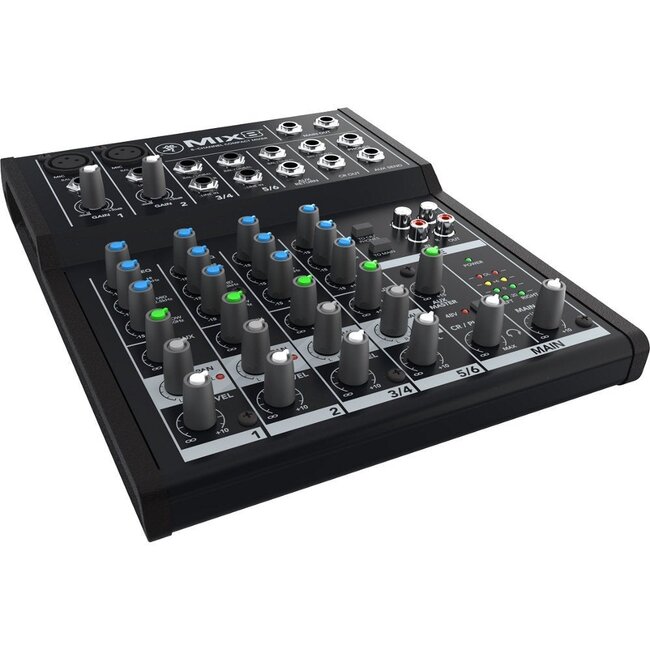 MACKIE - SMK MIX8 MENGTAFELS ANALOOG MIX COMPACT 8 KANALEN, 10 INPUTS