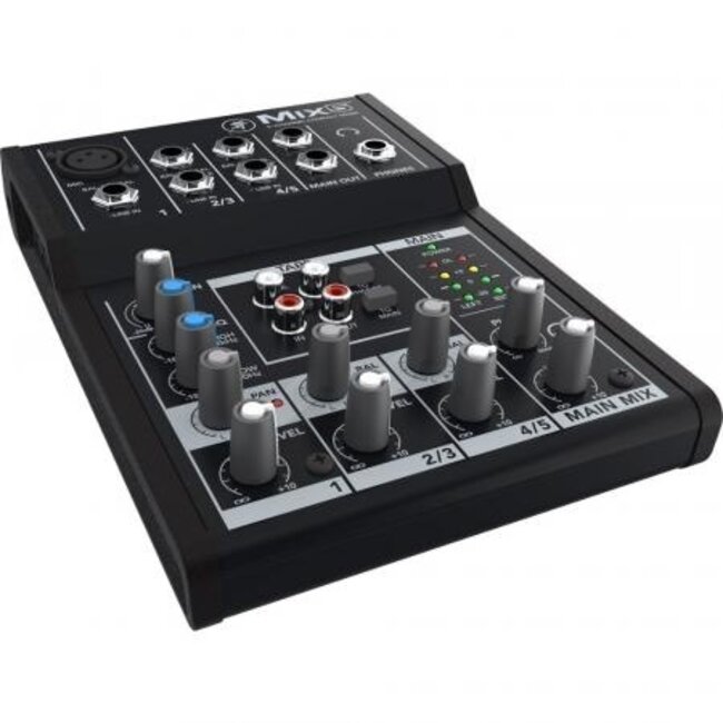 Mackie Mix5 Compacte 5-kanaals Analoge Mengtafel met Fantoomvoeding