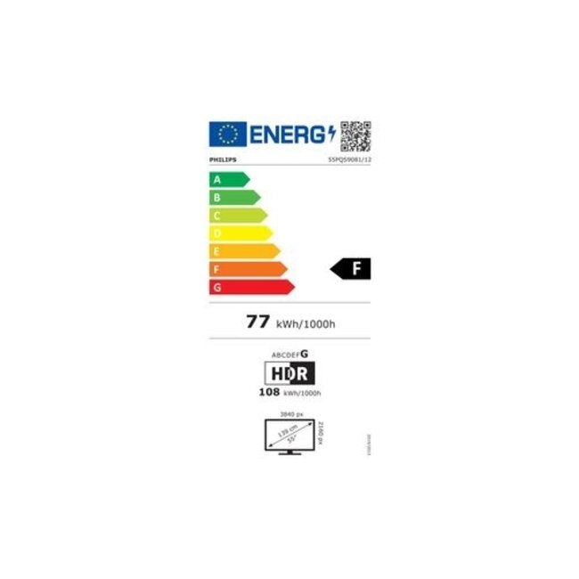 Philips 55PQS9081/12 – 55 inch QLED 4K Ambilight Smart TV