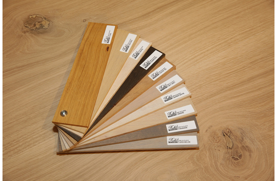 Boomstamtafel eikenhout 285 x 85 cm | U-profiel onderstel