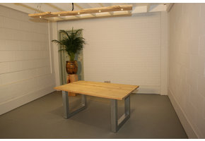 Eikenhouten eettafel 170 x 100 cm