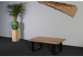 Salontafel notenhout 140 x 80 cm