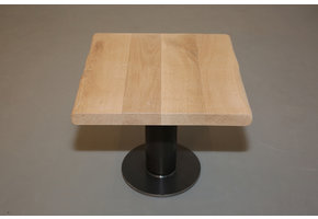 Bijzettafel eiken 50 x 50 cm