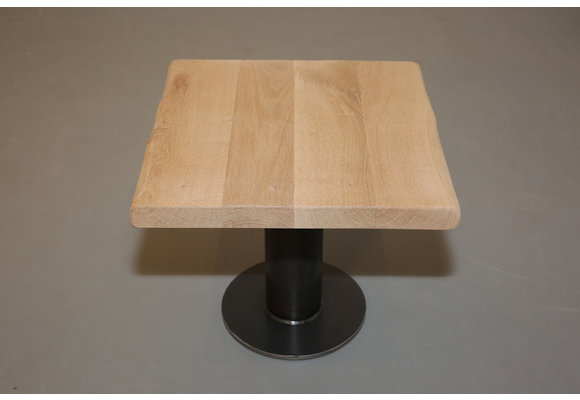 Bijzettafel eiken 50 x 50 cm
