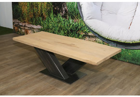 Salontafel eikenhout 150 x 60  cm