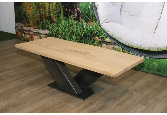 Salontafel eikenhout 150 x 60  cm