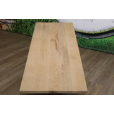 Salontafel eikenhout 150 x 60  cm | V-profiel onderstel