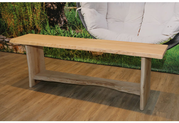 Wandtafel van Plataan 200 x 45 cm