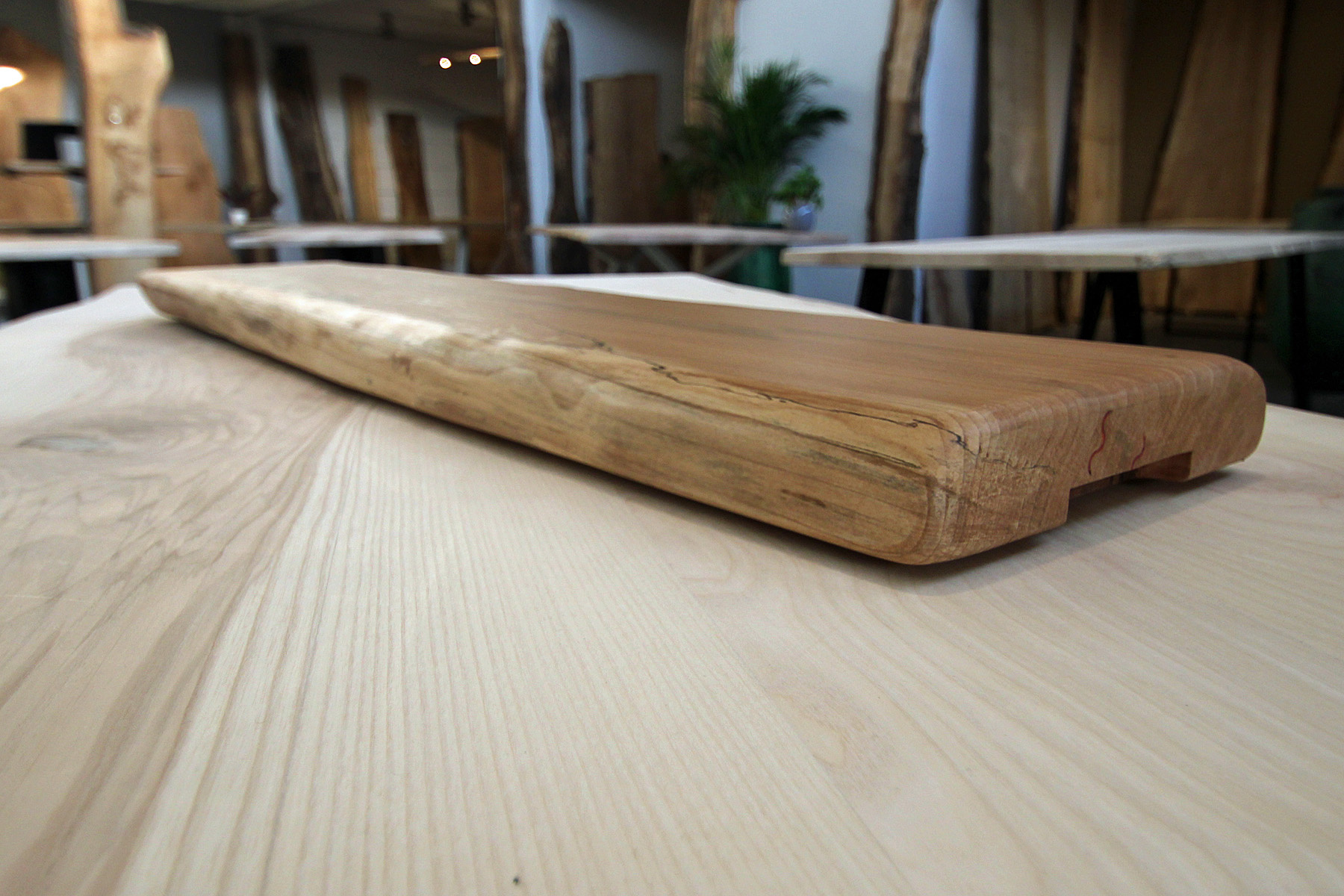 Borrelplank beukenhout 112 x 25 cm