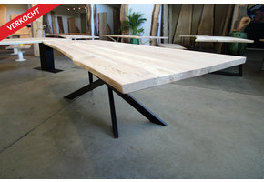 Boomstamtafel beukenhout 240 x 100  cm