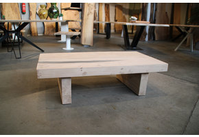 Salontafel eikenhout 125 x 65  cm