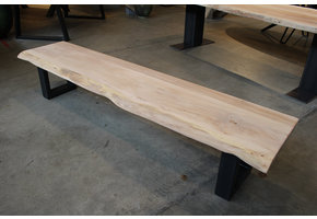 Wandtafel lindehout 240 x 50 cm