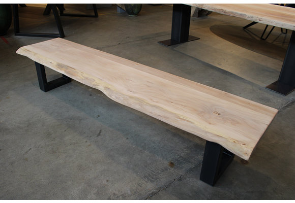 Wandtafel lindehout 240 x 50 cm