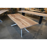 Boomstamtafel van Plataan 205 x 90 cm | Mikado onderstel