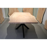 Boomstamtafel steenbeuk 170 x 110 cm | Matrix onderstel