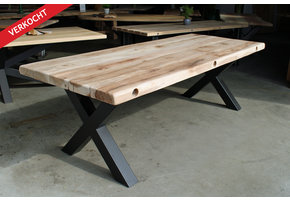 Buitentafel Amerikaans  eiken 250 x 100 cm