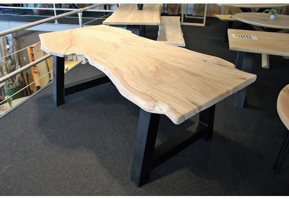 Boomstamtafel Beukenhout 220 x 100 cm