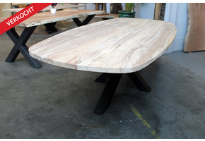 Eettafel beukenhout 240 x 120 cm