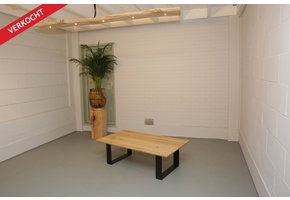 Salontafel eikenhout 140 x 80  cm