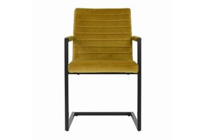 Eetkamerstoel Colorado | Mosterdgeel