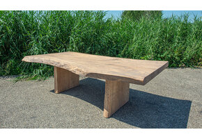 Buitentafel populier 260 x 110  cm