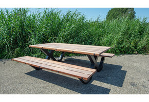 Picknick Buitentafel Massief Mahonie 280 x 100 cm Robuuste & Duurzame Tuintafel
