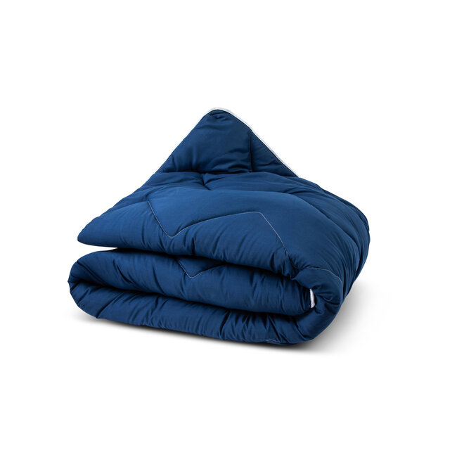 Eazy Dekbed® Blue/Blue - Hoesloos dekbed - Bedrukt dekbed - Dekbed zonder overtrek - Anti Allergie-Wasbaar - Gekleurd