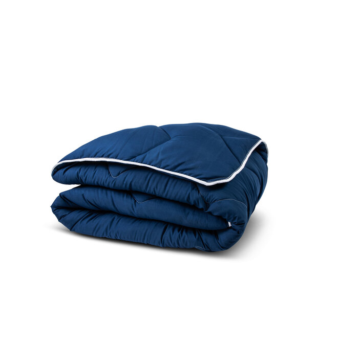 Eazy Dekbed® Blue/Blue - Hoesloos dekbed - Bedrukt dekbed - Dekbed zonder overtrek - Anti Allergie-Wasbaar - Gekleurd