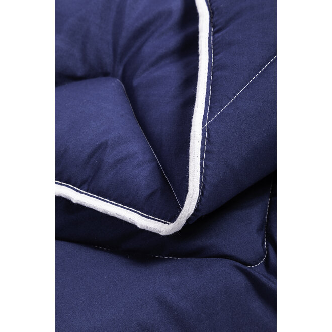 Eazy Dekbed® Blue/Blue - Hoesloos dekbed - Bedrukt dekbed - Dekbed zonder overtrek - Anti Allergie-Wasbaar - Gekleurd