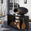 MORSØ Morso Forno Garden - Pizzaofen, Holzofen und Grill oder Smoker mit Tisch 120cm