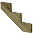 Plus Danemark Limon 3 marches pour escalier de jardin en bois autoclave classe 4