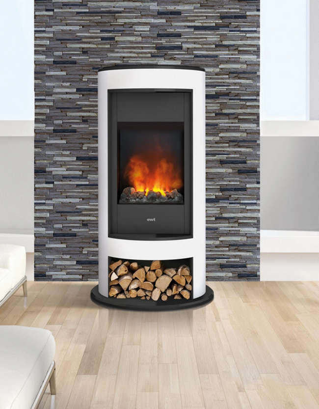 Opti Myst Verdi Free Standing Electric Fireplace Vinuovo