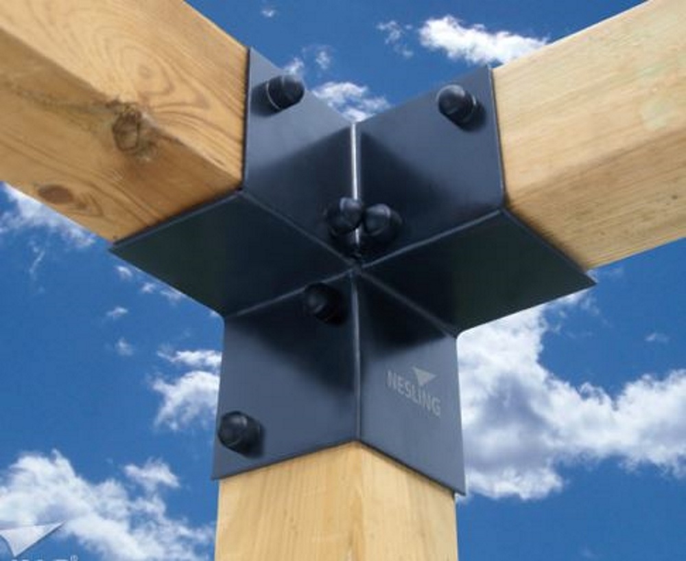 Pergola connecteur d'angle NESLING