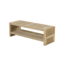 Plus Danemark Banc décoratif intérieur-extérieur avec rangement 138x49x45cm