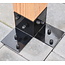 Garviks Floor bracket for pergola 85x85mm GARVIKS