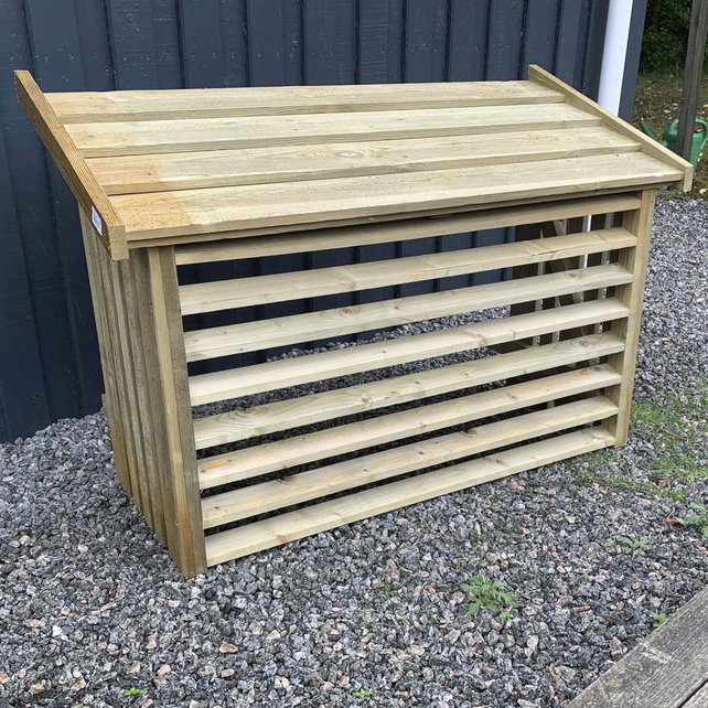 Airconditioner cover of treated wood various colors 96x56x57cm