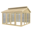 Plus Danemark Summerhouse with windows and double door, floor is optional - 350x350x283cm