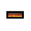 Xaralyn - Ruby Fires Trivero Design fireplace, in 3 sizes, natural fire look because of LED light, cozy warmth.