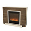 Xaralyn - Ruby Fires Marvik Fireplace - modern Scandinavian design - 133x33x100cm