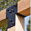 Garviks 3-Weg Verlängerbeschlag für Pergola 145x145mm Garviks