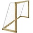 Plus Danemark Voetbaldoel 200x200x96cm van geimpregneerd hout met voetbalnet - MAGAZIJN UITVERKOOP!