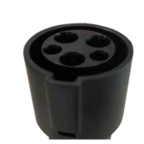 DUOSIDA Type 2 Auto naar Type 1 Station met vast kabel - Kabeladapter - 32A, 1 fase